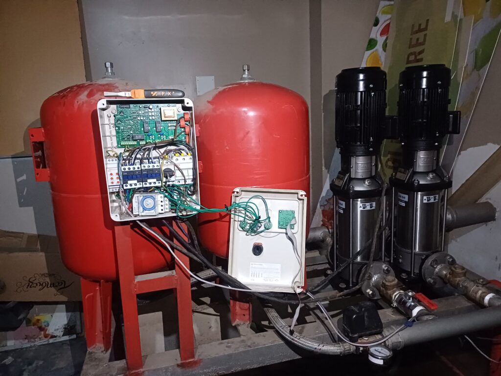 booster pump set installation karen mall Nairobi