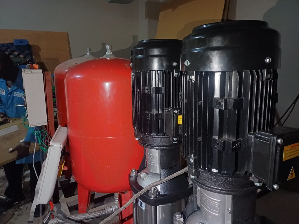 booster pump set installation karen mall Nairobi