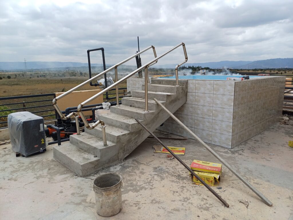 stand alone jaccuzzi construction machakos