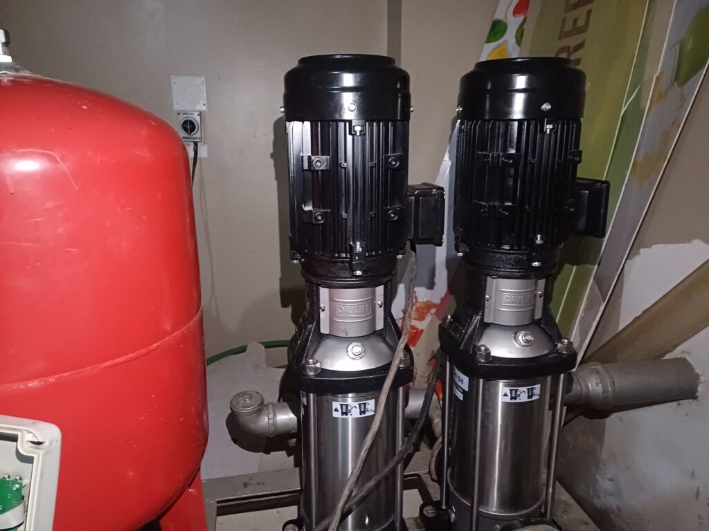 booster pump set installation karen mall Nairobi