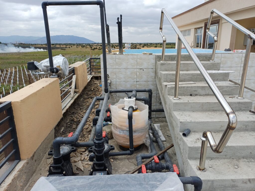 stand alone jaccuzzi construction machakos